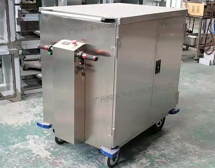 無菌物品電動運送車又稱為無菌物品運送車、無菌密封下送車、無菌物品回收車。